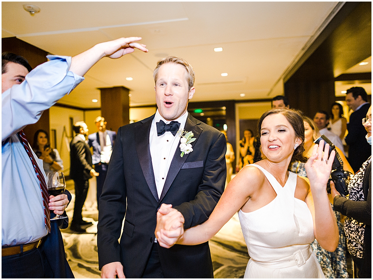 Bride and groom exit | Perkins Chapel SMU Wedding Dallas Texas Photographer Mary Talamantes