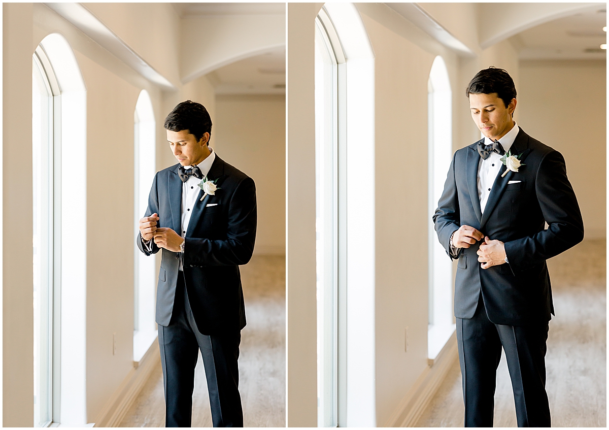 Groom portraits | Knotting Hill Wedding Little Elm Texas Photography by Mary Talamantes