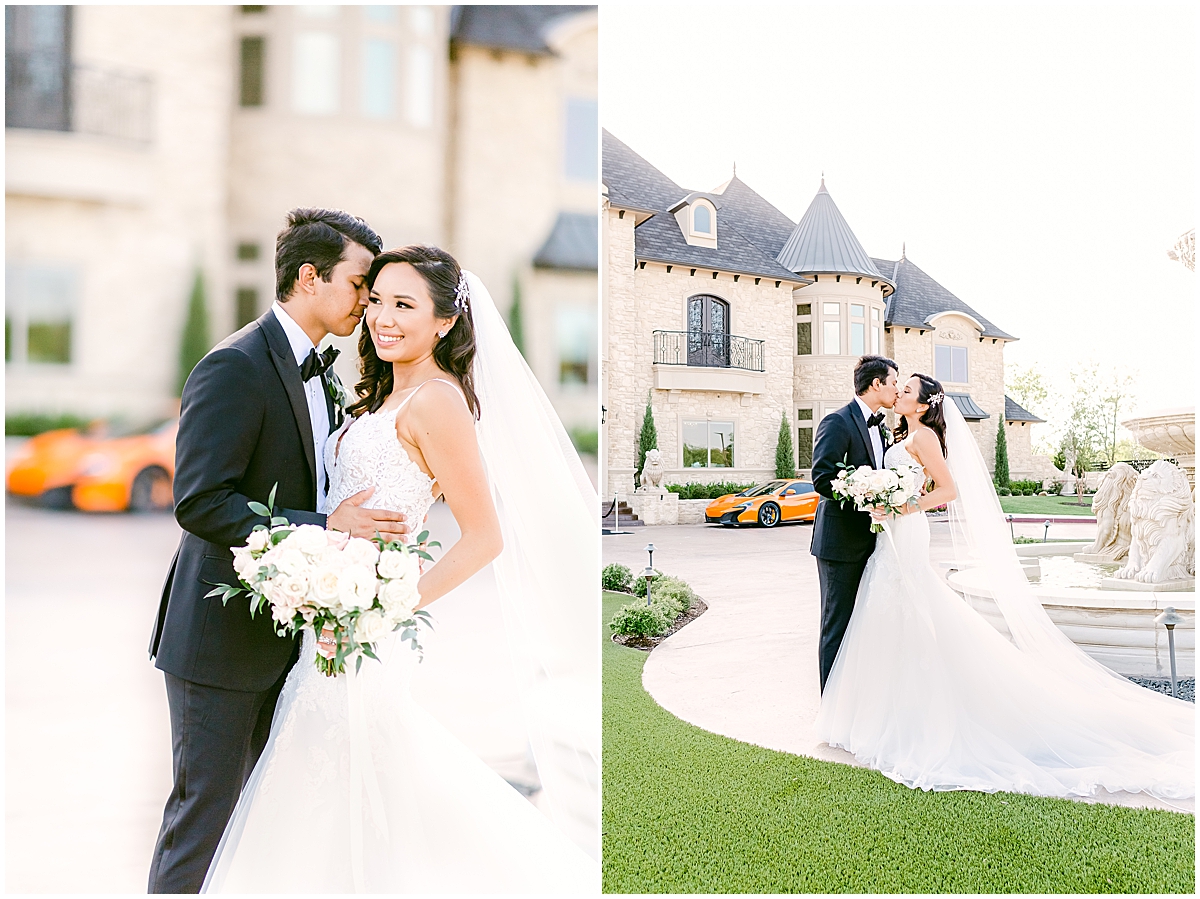 formal couple portraits | Knotting Hill Wedding Little Elm Texas Photography by Mary Talamantes