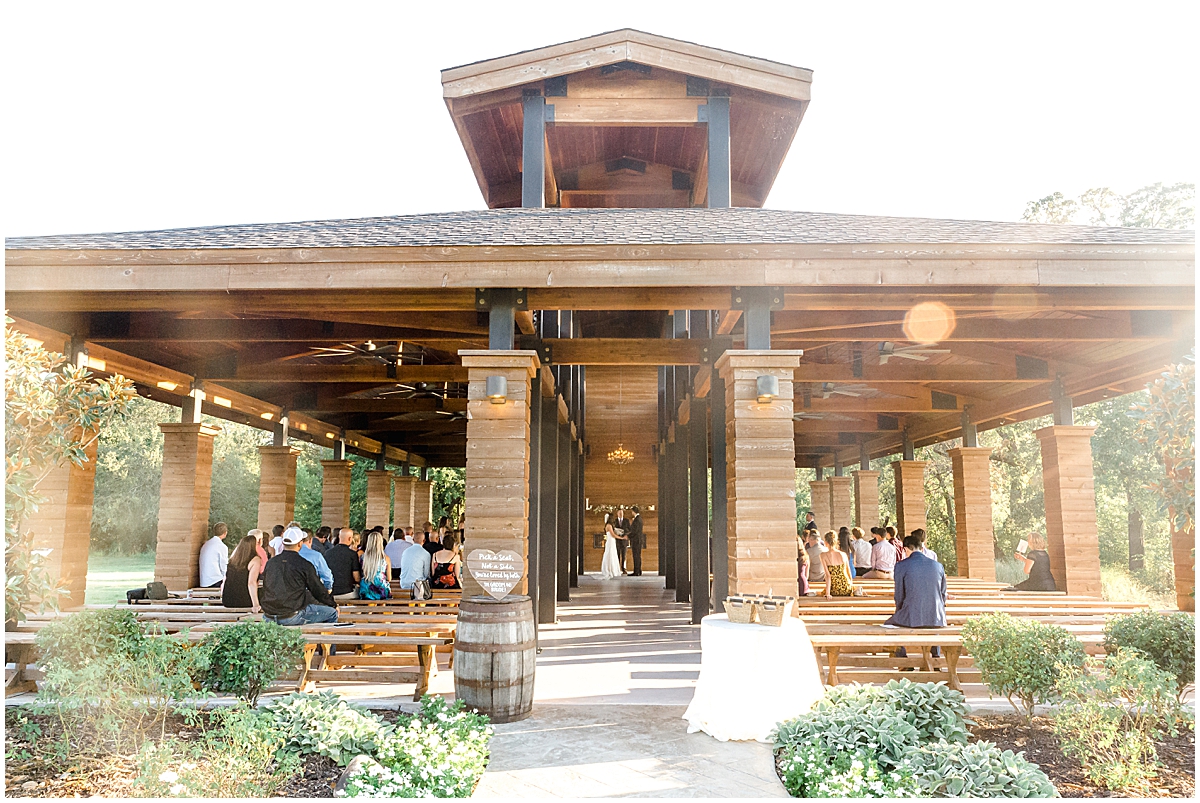 Ceremony & Venue | Morgan Creek Barn Walters Wedding Estate Aubrey Texas
